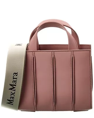 Max Mara Whitney Small Leather Tote Women's Pink • $699.99