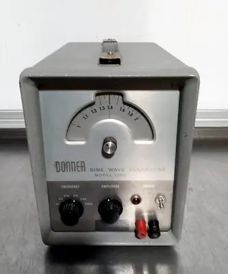 Donner Sine Wave Generator Model 1202 • $98.98