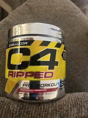 Cellucor C4 Ripped Raspberry Lemonade 30 Serving Fat Loss Workout Supplement • $25