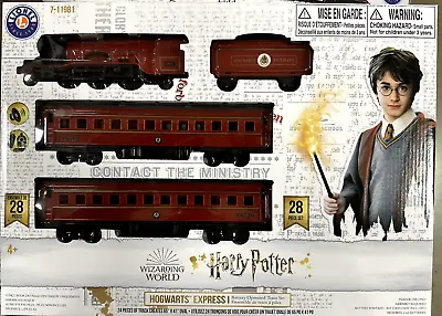 Lionel Harry Potter Hogwarts Express 7-11981 28Pc Battery Operated Train Set NEW • $56