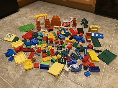 P963 Mega Bloks Lego Blocks Thomas & Friends Train Blocks Shed Parts Lot • $22