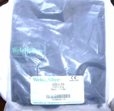 WelchAllyn Tycos Cuff 5200-10 Blood Pressure Thigh Cuff & Bag NOS WelchAllyn • $29.95