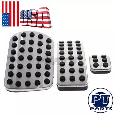 Stainless Steel Sport Pedal Pads For Mercedes Benz  M GL R Class AMG  • $14.99