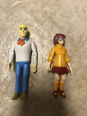 Scooby-Doo Mystery Solving Crew 5” Action Figures Fred And Velma • $7.32