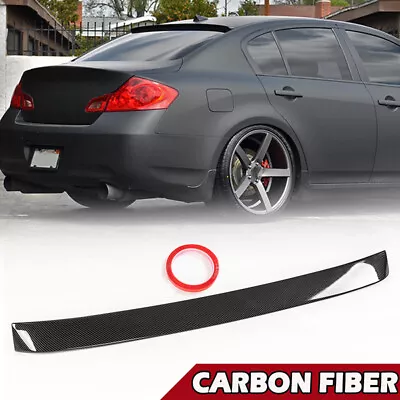 US For INFINITI G35/G25/G37/Q40 Sedan 07-14 Rear Window Roof Spoiler Visor Wing • $77.99