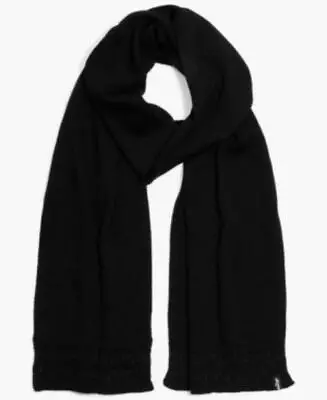 Women’s Levi's Lightweight Knit Scarf Style# 10172-02 Size OSFA 9.5  X 71  Black • $22.95