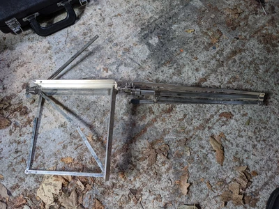 £5 • Buy Silver Coloured Folding Music Stand