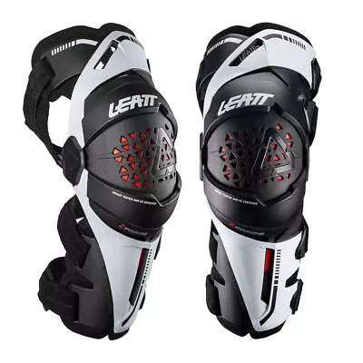 Leatt 2024 Z-Frame Knee Braces White  Motocross MX Off Road Quad ATV Protection • $298.63