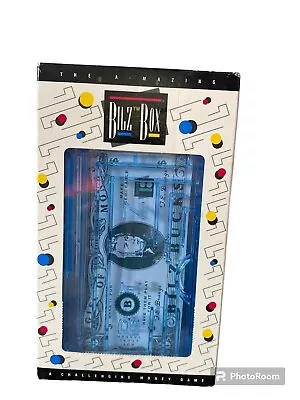 NIB The Amazing Bilz Challenging Money Game - Money Gift Box Puzzle Vintage • $30.33