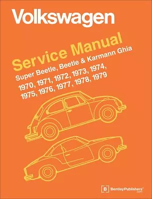 Volkswagen Super Beetle Beetle & Karmann Ghia Official Service Manual: 1970 19 • $93.99