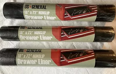 US General 18 In X 72 In Nonslip Toolbox Solid Liner Home Workshop Auto Boat (3) • $20