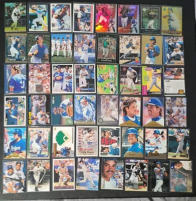 Mike Piazza HOF Lot Of (62) Different Baseball Cards Multiples Years • $40