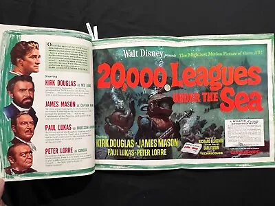 Motion Picture Herald NOV. 1954 DISNEY STORY 20000 LEAGUES UNDER THE SEA Poster • $49.99