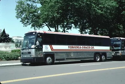 Virginia Coach Co MCI Bus Kodachrome Original Kodak Slide • $1.99