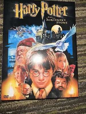 Harry Potter And The Sorcerers Stone Dvd Rated PG JK Rowling Warner Bros • $2.65