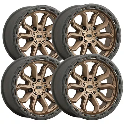 (Set Of 4) Vision 405 Korupt 17x9 5x150 +12mm Bronze Wheels Rims 17  Inch • $963.96