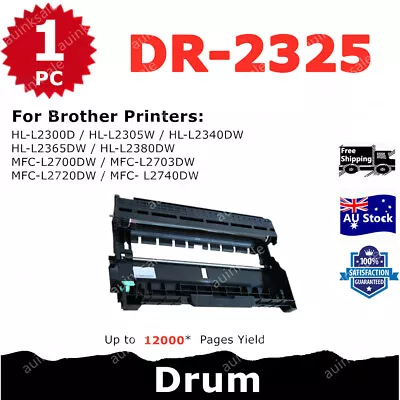 1x Compatible Drum DR-2325 For Brother HL-L2305W HL-L2340DW MFC L2700DW L2720DW • $18