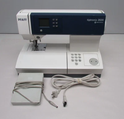 $175 • Buy PFAFF 2020 Sewing Machine With Foot Controller, NO Accessories