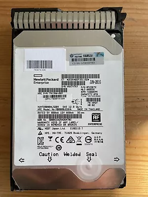 £59.99 • Buy Hp 8tb,  7200 Rpm, 3.5 , Sas  791394-002 / 793773-001 / 793703-b21 / Mb8000jeqva