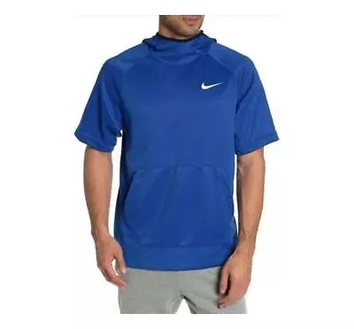 NIKE Men's Dri-Fit Spotlight Short Sleeve Basketball Hoodie New • $34.99