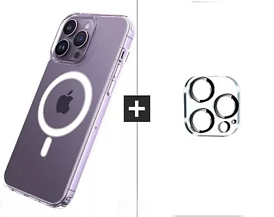 $10.85 • Buy For IPhone 14 13 12 11 Pro Max Plus Clear Magsafe Magnetic Case Shockproof Cover