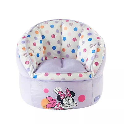 Disney*WQ*Minnie Mouse Purple Polyester Bean Bag Chair PO**& • $33.29