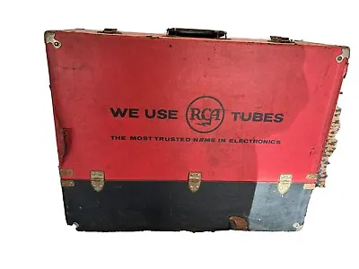 $125 • Buy Vintage RCA Vacuum Tube TV Repairmen Case