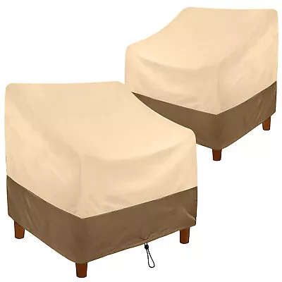 Waterproof Patio Chair Covers Outdoor Garden Furniture Recliner Seat Covers UK • £14.79