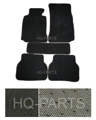 New 5 Pieces Black Nylon Carpet Floor Mats Fit For 97-03 BMW E39 5-Series • $39.99