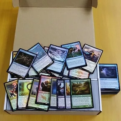 1500 Foil Magic The Gathering Bulk Card Lot Collection 100 Rare MTG Mint • $259.99