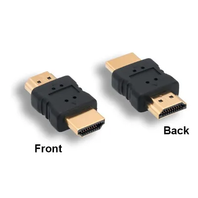 KNTK HDMI Male To Male Gender Changer For PC Laptop Monitor Display Video Audio • $9.96