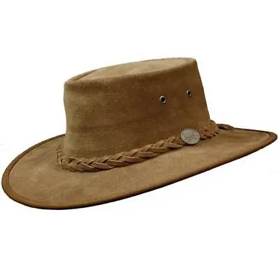 £49.95 • Buy Barmah Squashy Hickory Suede Bush Hat 55/57/59/61/62.5 M/L/XL/XXL