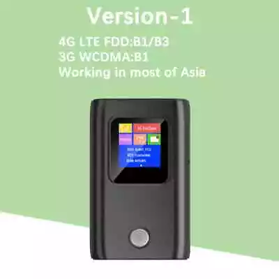 KuWFi 4G Mobile Router 150Mbps Portable Lte Router Mini Modem 6000mAh SIM Card • $59.38