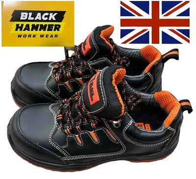 Mens Safety Shoes Work Trainers Composite Toe Cap Lightweight Hiking Boots UK 6 • £15.99