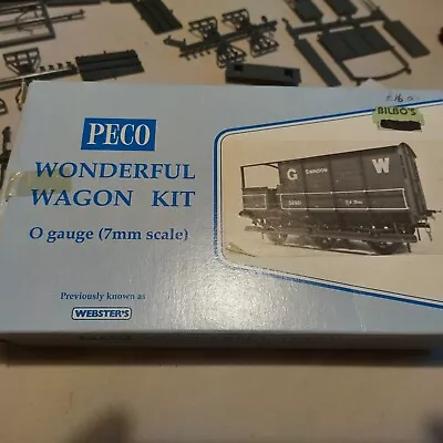 Gwr O Gauge 6 Wheeled Brake Van Kit Peco • £10