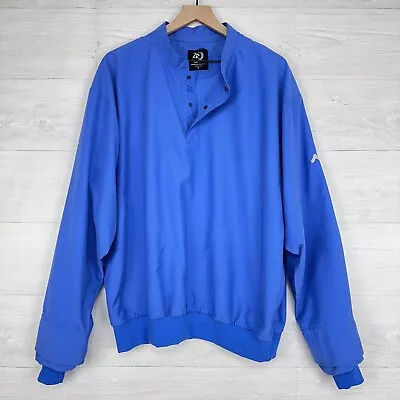 Zero Restriction Classic Golf Windshirt Jacket Men Medium Blue Lightweight NWT • $39.95