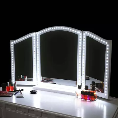 SNPDE LED Vanity Mirror Lights For Makeup Dressing Table Vanity Set 13ft Zigzag • $14.15