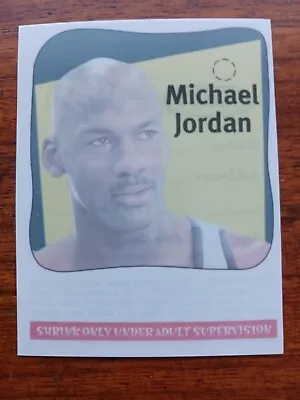  1996 Michael Jordan Kraft Space Jam Shrinkie Card RARE  • $24.99