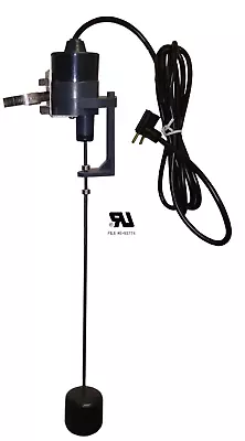 Vertical Float Switch - 10 Foot - 1 HP @ 120 VAC - 1  To 15  Pump Range - N.O. • $94.99