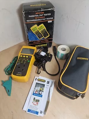 Martindale HPAT400 Pass/Fail PAT Tester • £200