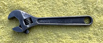 Vintage 6 Inch Extra Thick Mongomery Wards Lakeside 6 Inch Adjustable Wrench C 3 • $14.95