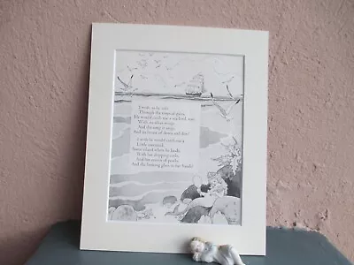 Vintage Illustration Of Mermaid By Matilda Breuer  • $15.50