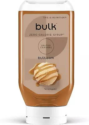 Bulk Zero Calorie Syrup Sugar Free Salted Caramel 400 Ml • £5.72