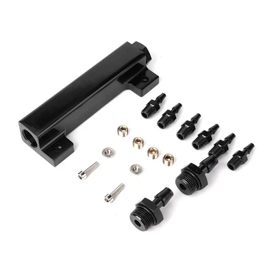 $22.04 • Buy Car 6 Port Vacuum Block Intake Manifold Kit Fuel Wastegate Boost 1/8NPT For