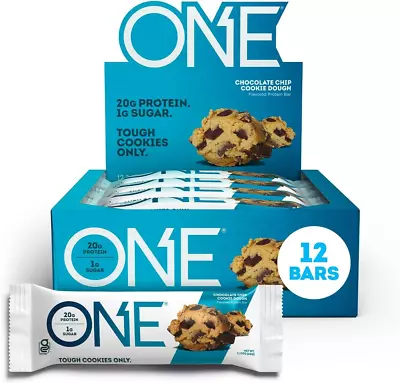 Protein Bars Chocolate Chip Cookie Dough Gluten Free Protein Bars With 20G Pro • $33.99