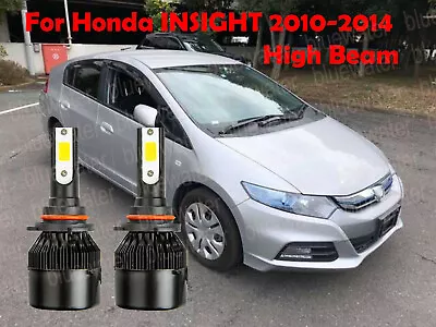 LED For INSIGHT 2010-2014 Headlight Kit 9005 HB3 6000KWhite CREE Bulbs HIGH Beam • $25.14