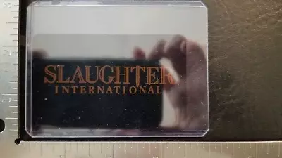 Slaughter - Vintage Fan Club Official Plastic Membership Card - Super Low Number • £19