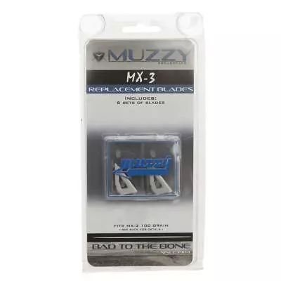 Muzzy MX-3 100 Grain Replacement Broadhead Blades 9 Pack • $22.27