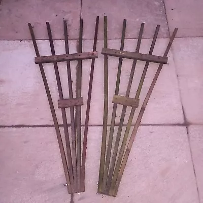 Heavy Duty Fan Trellis Garden Treated Timber Plant Support 42 × 18 Inch  • £15.99