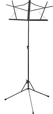 NEW IN BOX Portable Musician's Gear Folding Music Stand Black Old Style. • $9.99